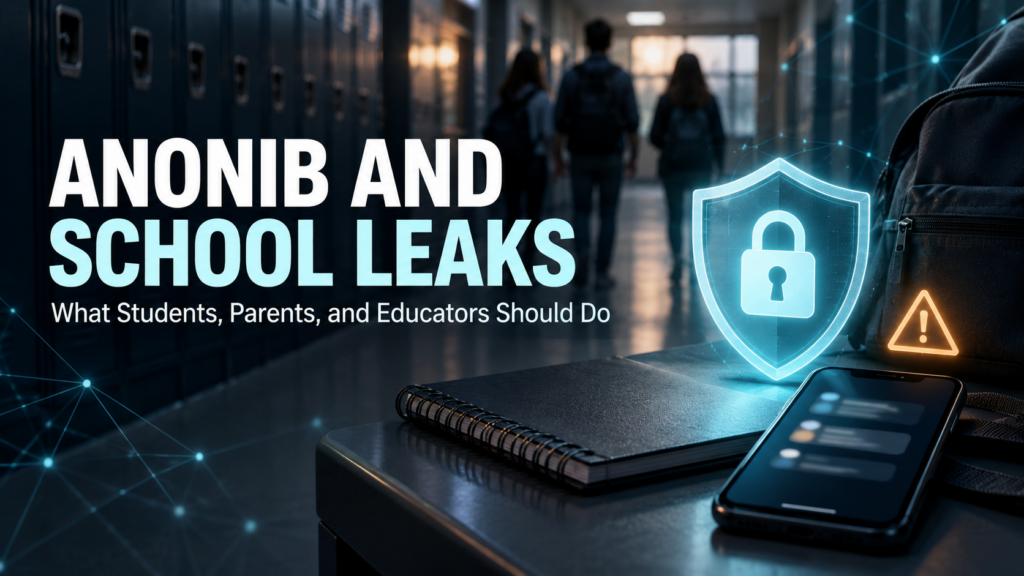 AnonIB and School Leaks: What Students, Parents, and Educators Should Do